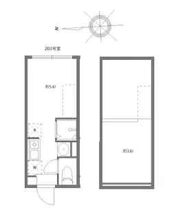 マルバ北赤羽【2階】の間取り