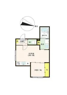 ステラ板橋本町【2階】の間取り