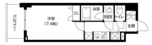 アーバネックス大阪城WEST【4階】の間取り