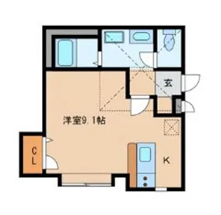 テンポイントハウス【2階】の間取り