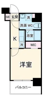 グランリーヴェル横濱南ADELE【5階】の間取り