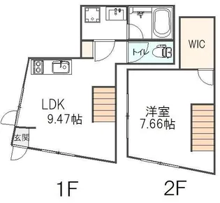 LESPACEの間取り
