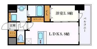 プレサンスTHE新栄【9階】の間取り
