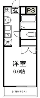 プリズム7番館【3階】の間取り