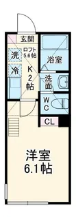 ブランボヌール湘南田浦【1階】の間取り