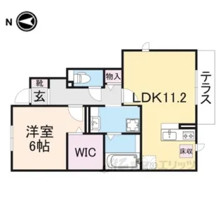 グランドール【1階】の間取り