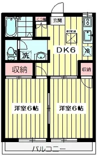 文化ハイツ【1階】の間取り