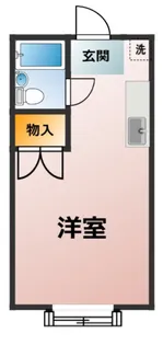 ラ・プリエール【1階】の間取り