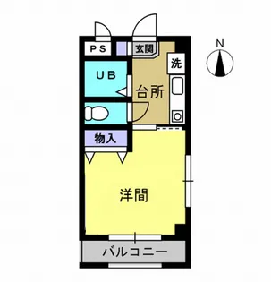 インティラミあきる野【1階】の間取り