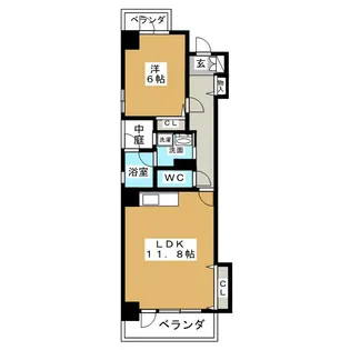 IVY DAIMEN泉【2階】の間取り