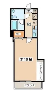 ベル・コッレ【3階】の間取り