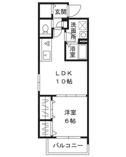 Bella Vista【3階】の間取り