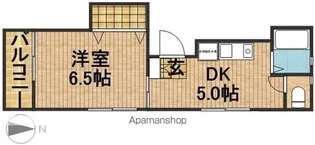 サンフォーレI【2階】の間取り
