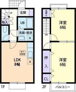 フォーリア羽根野台の間取り
