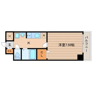 CircleIII長町【3階】の間取り