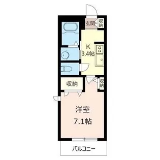 トラスティ II【2階】の間取り