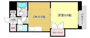 エトワール大宮【4階】の間取り