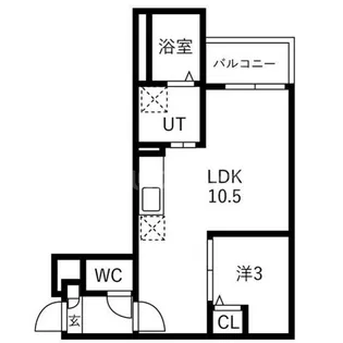 Jack miyaharaII【1階】の間取り