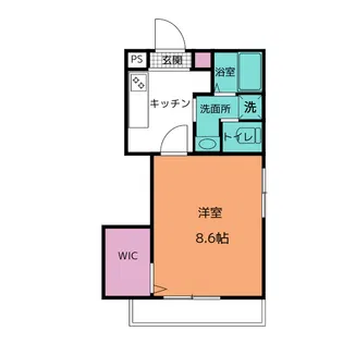 SOLUNA(ソルーナ)【3階】の間取り