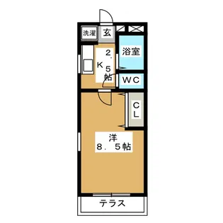 ☆Earl’s Court【1階】の間取り