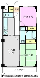 アネックス北原【2階】の間取り