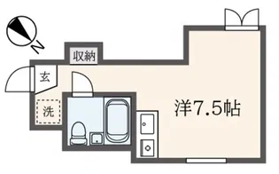 アゼリア浜田山【2階】の間取り