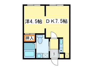 紅緒館【2階】の間取り