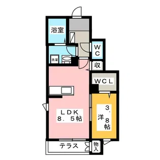 SATCIII【1階】の間取り