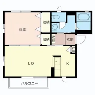 ベルパラッツォ【2階】の間取り