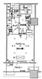 ステーションガーデンタワー【12階】の間取り