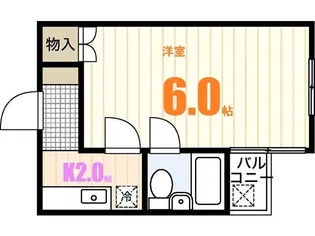 D.HEIM【2階】の間取り