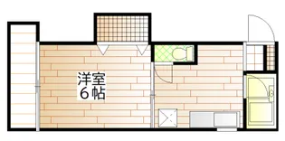 コーポラスカル【2階】の間取り