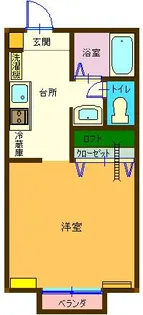 イーグルシティ【2階】の間取り