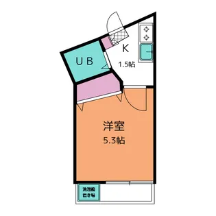 エバーグレース子安【1階】の間取り