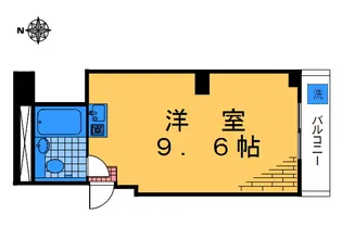 シャトレ高田馬場【5階】の間取り