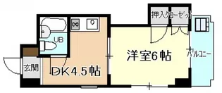 第二沖田ビル【3階】の間取り