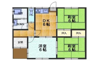 広島県福山市瀬戸町大字山北【一戸建】の間取り