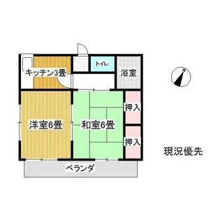 福寿荘【1階】の間取り