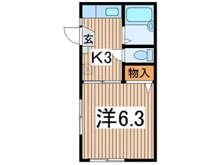 ハイツタカヤマ【2階】の間取り