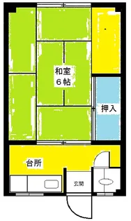 ミサトレヂデンス【3階】の間取り