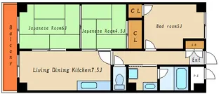 ベルトピア西明石7【5階】の間取り
