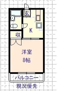 パークサイド青垣【2階】の間取り