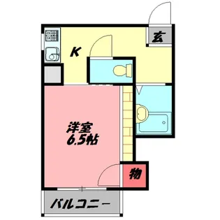 モリビル寺内町【5階】の間取り