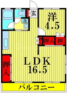 埼玉県さいたま市大宮区櫛引町1【マンション】の間取り