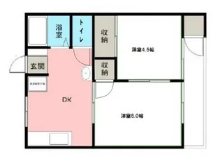 メゾンヨシダ【2階】の間取り