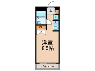 A・P・ROSY【2階】の間取り