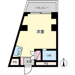 あらきビル【3階】の間取り