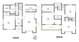 新潟県新潟市東区中島2【一戸建】の間取り