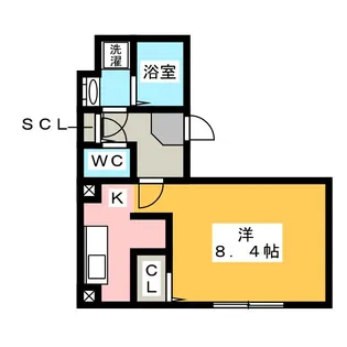 G VIVRE名城公園【3階】の間取り