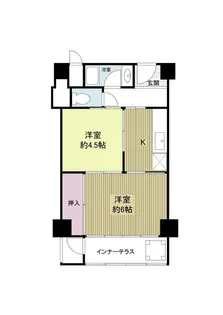 堀江テラス【9階】の間取り
